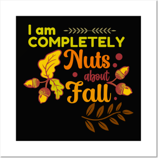 Completely Nuts About Fall Posters and Art